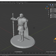 warrior.png Knight Miniature with Longsword - Rondrageweihter