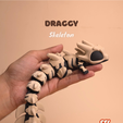 1.png Articulated dragon halloween skull edition