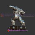 Thing_Statue_004.jpg Marvel Thing Fantastic Four - Statue 3D Printable STL File