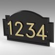 Untitled 176.jpg Address Wall Plate with Custom Numbers