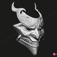 15.jpg Shan Hai Scrolls Jhin Mask - Jhin God - League Of Legends 3D print model