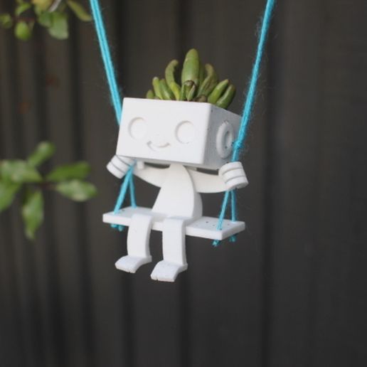 710x528_6659919_2804417_1459316854.jpg Robbie the Robot Planter - Swing