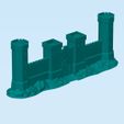 03.jpg Free STL file Crusader Castle Gate・3D printing design to download