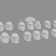 helmets.png Fichier 3D gratuit Casques Mk 2・Plan à télécharger et à imprimer en 3D