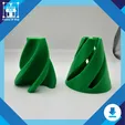 il_fullxfull.6841208290_gp60.webp Spiral Fidget Cone STL File – 3D Printed Twisting Toy with Sliding Spiral Motion – Digital 3D Print File – 2-Piece STL Pack Download