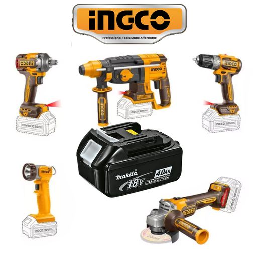 Makita 18v LXT battery to Emtop 20v - Ingco 20v - TOTAL 20v tool
