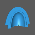 shoulderguard2.png Embossed Space Crusader Shoulderpad with Guard