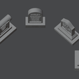 HS-Group.009.png Grave Markers, Set of 5 ( 28mm Scale )