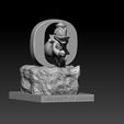 rtyr.jpg NCAA - Oregon Ducks football statue decor mascot - 3d Print - CNC