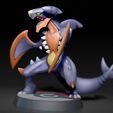 Mega-Garchomp02.jpg Mega Garchomp- FAN ART - POKÉMON FIGURINE - 3D PRINT MODEL