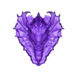 Dragon Head Relief No13.obj Dragon Head Relief No13  STL file for 3d printing or CNC