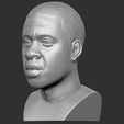 4.jpg Jay-Z bust 3D printing ready stl obj