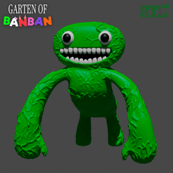STL file Pickaleena new Monster from the game Garten of Banban 4  🆕・Template to download and 3D print・Cults