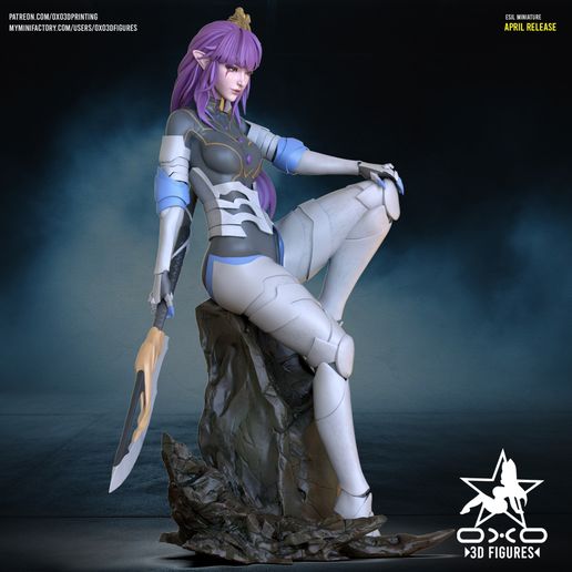 OXO3D_Figures_Esil_04.jpg Esil Solo Leveling Anime Figure