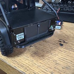 tempImage7Njhv0.jpg Archivo STL Parachoques trasero TRX4m con barra・Plan de impresión en 3D para descargar