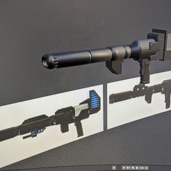 PXL_20230130_161928788.jpg STL file Oversized Optimus Prime Gun for MP10 style action figures・3D printer design to download