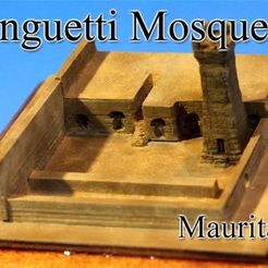 116-02_display_large.jpg Free STL file Chinguetti Mosque ‐Mauritania‐・3D printing model to download