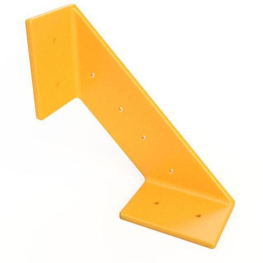 Heavy-Duty Corner Bracket – Parametric Ready – 3D Printable STL/F3D/STEP