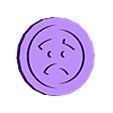 emoji 6.stl Cookie stamp + cutter -  Emoji 6
