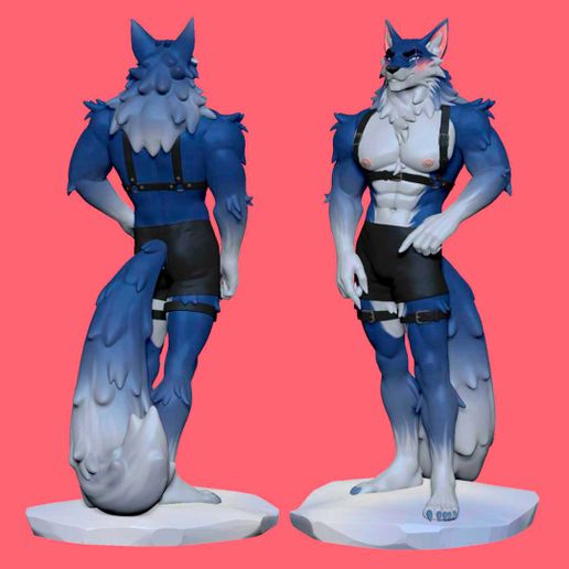 Furry wolf