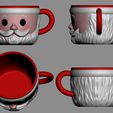 1.jpg Decorative Santa Face Mug