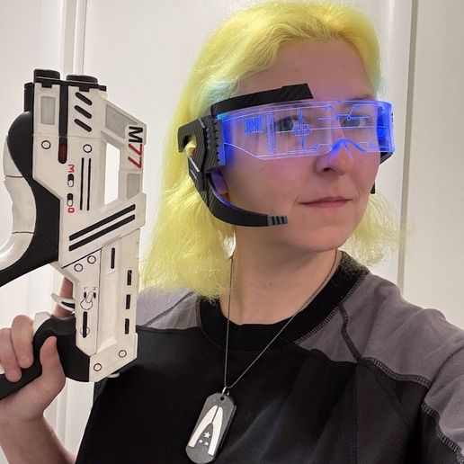 Mass Effect Sentry Visor 3D model
