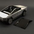 Tesla7.jpg Tesla Cybertruck - 3dPrintable - 3dFactory