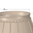 vase405-d22.png vase cup pot jug vessel v405 for 3d-print or cnc