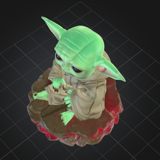 Baby Yoda Remastered