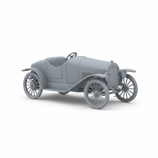 Wanderer Puppchen jeep style STL, cartoon car STL, Hot Wheels scale car STL, SUV STL, easy to print car, 1940s car STL, car file STL, engine bay STL, 1970s vintage car STL, American muscle car STL, automobile STL, street racing car STL, car desk decor STL