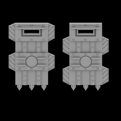 untitled.png Free 3D file Big Riot Shield・3D printing model to download