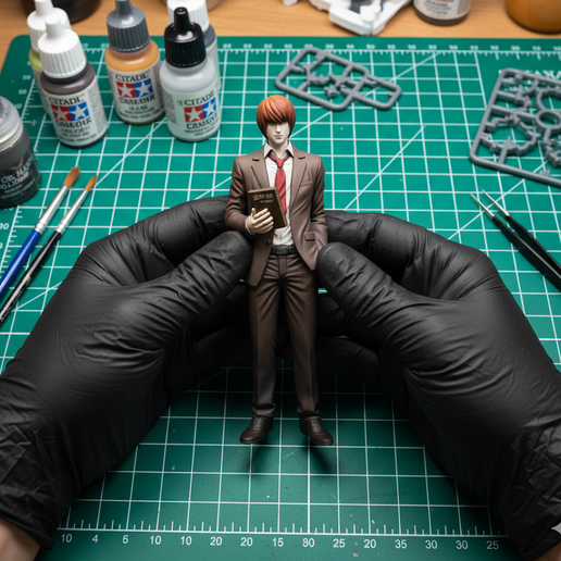 👾 Light Yagami - Death Note | 3D Printable Model・ STL File for 3D ...