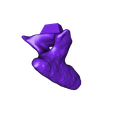 Chevron_16.OBJ OBJ file Life size baby T-rex skeleton - Part 09/10・3D printable design to download