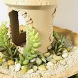58F22825-6C10-426D-855D-8A8305F24A59.jpeg Free 3D file Up Cycle Spool Planter・3D print model to download