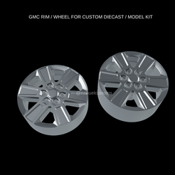 Nuevo-proyecto-2022-08-30T205101.303.png Fichier STL JANTE / ROUE GMC POUR KIT DIECAST / MODÈLE RÉDUIT PERSONNALISÉ・Plan à imprimer en 3D à télécharger