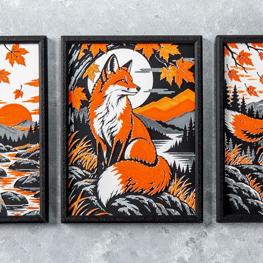 Autumn Fox Wall Art