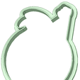 Contorno.png Cortador de biscoitos com logótipo Plim Plim