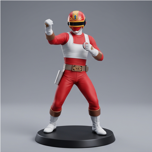 Change Dragon - Dengeki Sentai Changeman 3D Printable Miniature