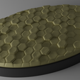 5-60x35.png 5x 60x35mm base with hexagon tile ground (+toppers)