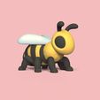 Cod280-Cute-Cartoon-Bee-2.jpeg Mignonne abeille de dessin animé