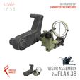 flak38.jpg Visor assembly for TRUMPETER 20mm Flak-Vierling Flak-38