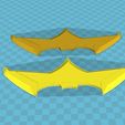 037.jpg Batarang 1 from the movie Batman vs Superman 3D print model