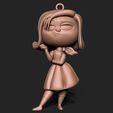 1.jpg Disgust - Inside Out - keychain