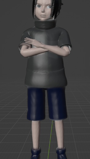 Sasuke Child 3D model