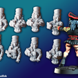 Previews_parts2.png Space Opera - Lady Guard of Kislavia (Modular Heroic Scale Squad)