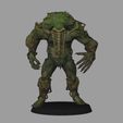 01.jpg Ted - Man-Thing - Werewolf by night low poly 3d model