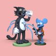 ginger.88.jpg Tommy and Daly (Itchy and Scratchy) The Simpsons - Fan Art