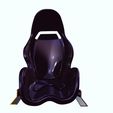 0_00005.jpg CAR SEAT 3D MODEL - 3D PRINTING - OBJ - FBX - 3D PROJECT CREATE AND GAME READY