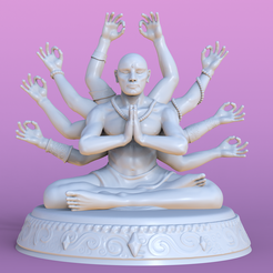 1.png Archivo STL monk - meditation・Diseño de impresora 3D para descargar