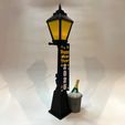 New-Years-Lantern-Lampost-62.jpg Build-a-Light New Year's Add-On Bundle - Frohes neues Jahr Banner und Champagner-Eimer (2026-2030 enthalten) | STL-Dateien, kein AMS erforderlich, kommerzielle Lizenz